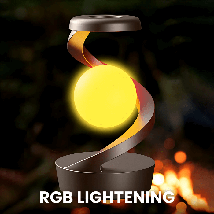 Rotating Moon Lamp | Wireless Charger