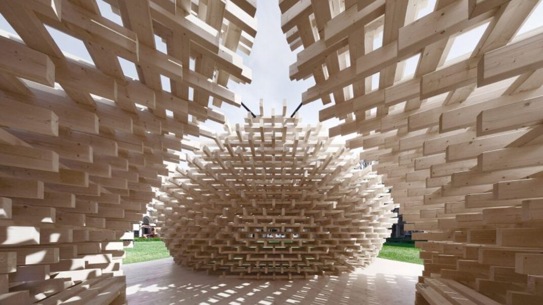 Instalación futurista de Peter Pichler