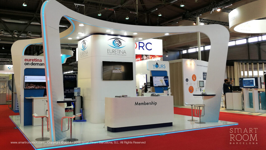 4 stands en EURETINA y ESCRS 2018, Viena. ¡Otra participación sobresaliente!