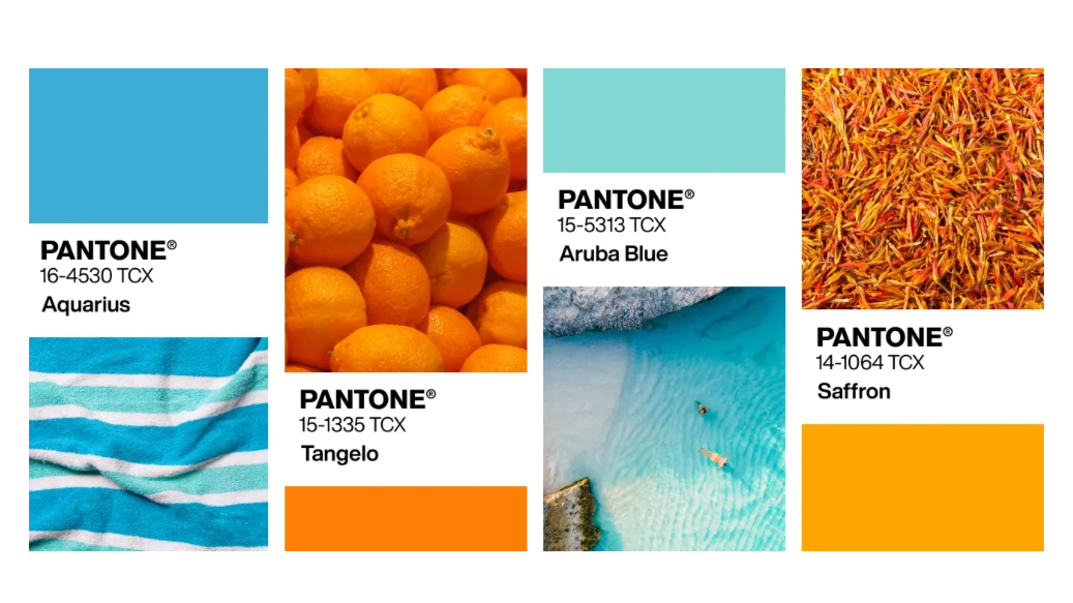 Los colores de un verano Pantone