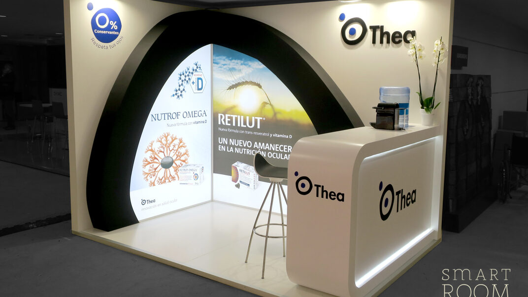 Dos stands en marzo para Laboratorios Thea en congresos españoles de oftalmología